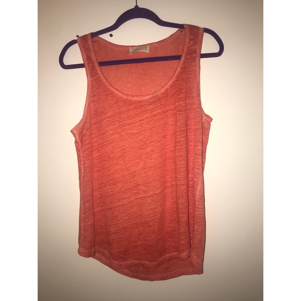 Orange Zara Tank